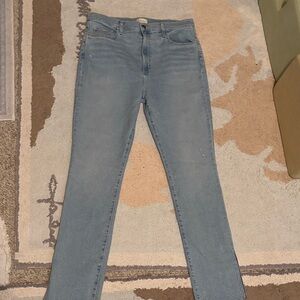 Favorite Daughter Light Blue Skinny Jeans